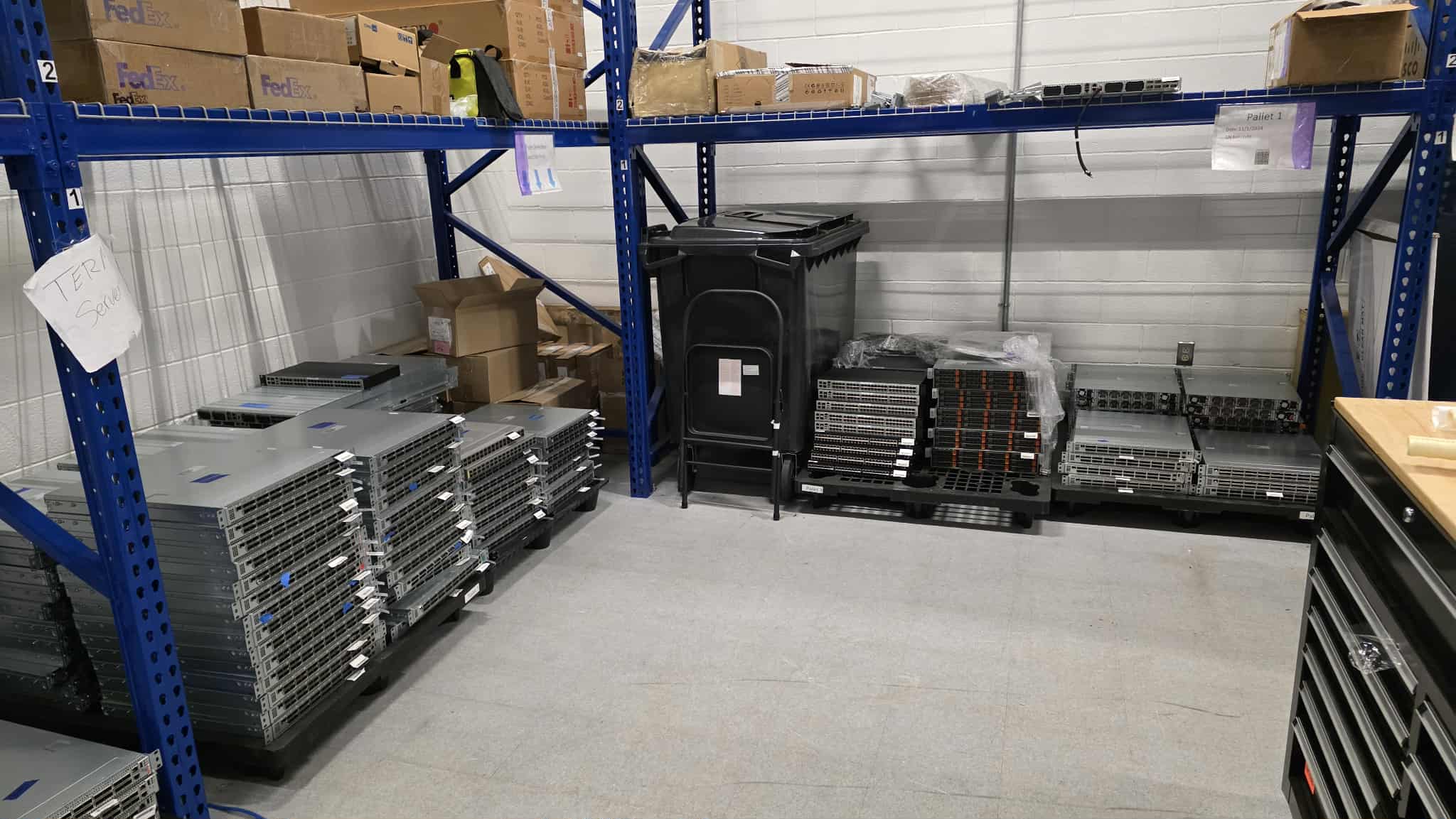 Decommissioning hardware photo